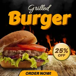 Food - Grilled Burger