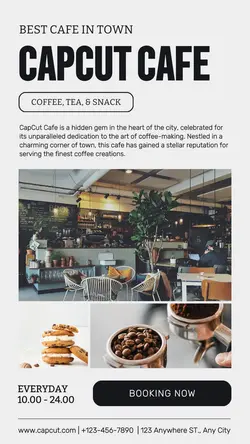 Cafe Display Instagram Story