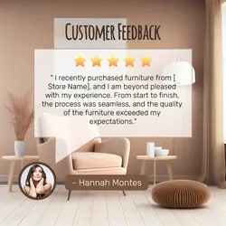 Customer Feedback Furniture Business