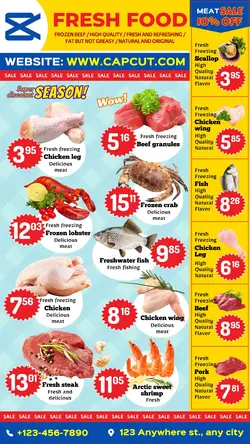 Fresh food Frozen food Heavy promotion Business