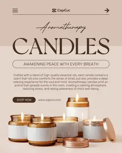 Minimalist Beauty Aromatherapy Candles Instagram