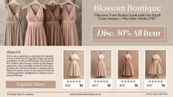 Fashion Plus Size Dress Promotion Instagram Story