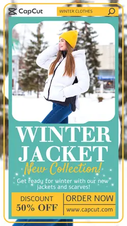 Fashion Winter Jacket Sale Promotion