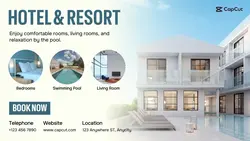 Hotel & Resort Facebook Cover