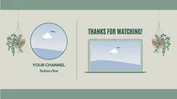 Non-marketing Youtube Endscreen