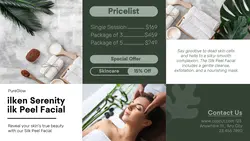 Facial Promotion Green Youtube Thumbnail