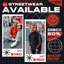 2 multi-product image woman's clothes RED BLACK