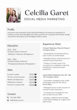 Non-Marketing Social media Marketing Minimalist