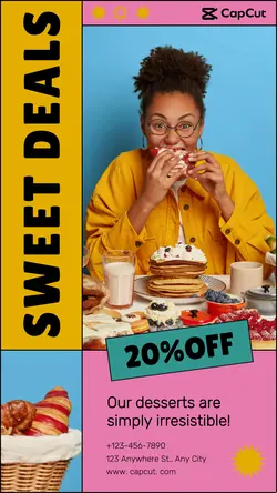  Foods & desserts  Discount