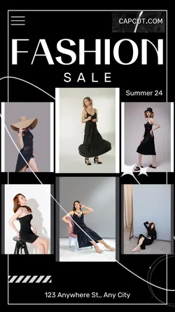 Minimalistisches Collage-Marketing-Produkt-Display Tiktok