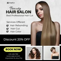 Hair Salon Business IG Post