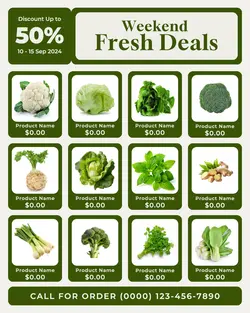 weekend fresh deals instagram post