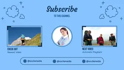 Youtube Endscreen Love Blue