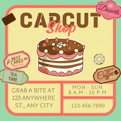Retro Capcut Shop Poster