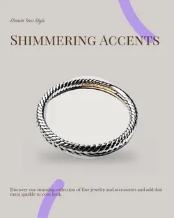 Jewelry & Accessories Menu