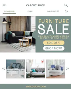 Furniture Sale Poster