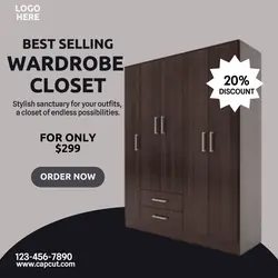 Furniture - Wardrobe Closet - Instagram ad