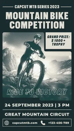 Other Mountain Bike Competition Poster TikTok Post