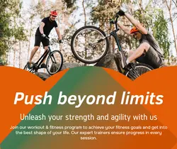 Workout & Fitness Announcement