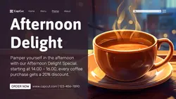 Coffee Shop Special Sale Twitter Post