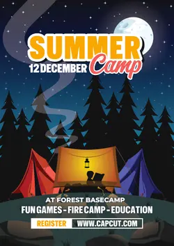 Summer Camp Poster