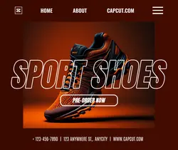 Sport Shoes Pre-Order Product Facebook Post