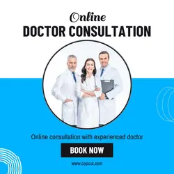 Medicine and Health Doctor Online Instagram Post