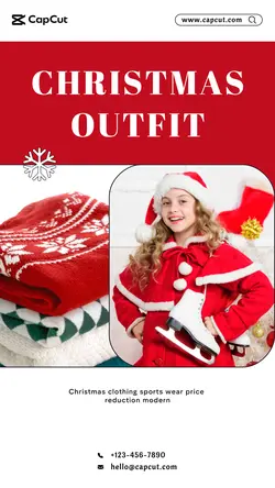 Christmas  Festival costumes display Festive style