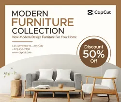 Furniture & Decor - Modern Furniture Collection - Facebook Ad