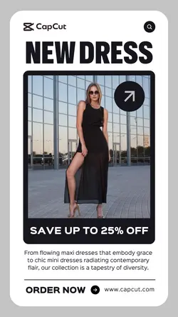 New Dress Promotion Instagram Story