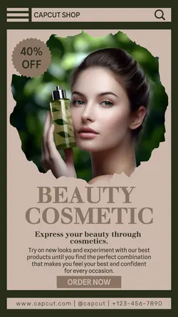 Beauty Cosmetic Sales Promotion
