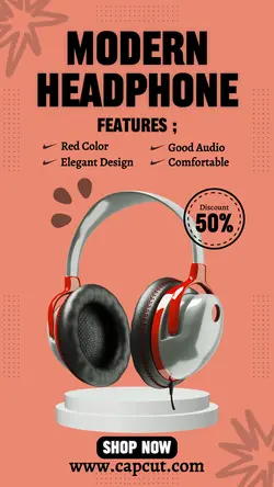 Modern Headphone Promo Tiktok