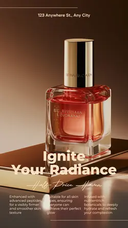 Beauty & Personal care Product display Detail Presentation