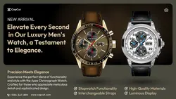 Electronics Luxury Men's Watch