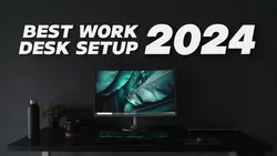 Youtube Thumbnail Review - Best Work Desk Setup 