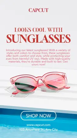 Fashion Sunglasses Introduction Product Post