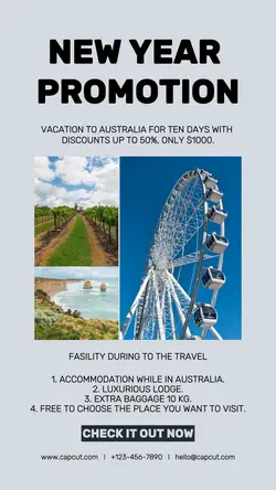 NEW YEAR'S PROMOTION INSTAGRAM STORY