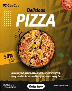 Food Pizza Instagram Post 4