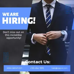 Business Job Recruitment Instagaram Post