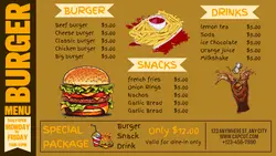 FOOD MENU TWITTER POST