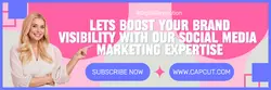 Non-Marketing Email Header Bussines Promotion Modern Pink 