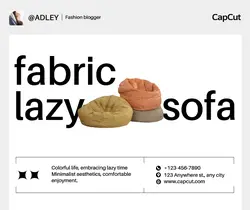 Household Fabric lazy sofa Heavy promotion
