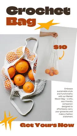 Market Bag Product Display