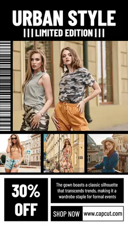 Product Fashion Promotion Urban Style