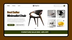Best Seller Furniture Sale Promotion Website