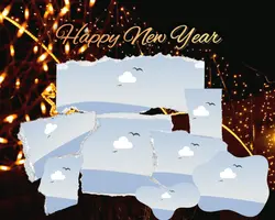 Non-marketing Photo College Happy New Year