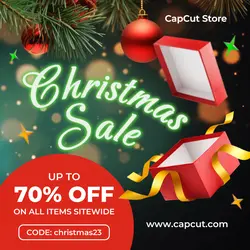Christmas Sale Promotion Template