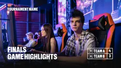 Finals Highlights YouTube Thumbnail - Game