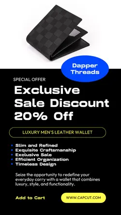 Fashion Industry Men's Leather Wallet Sale