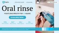 Beauty&Personal care Oral rinse Display Simplicity